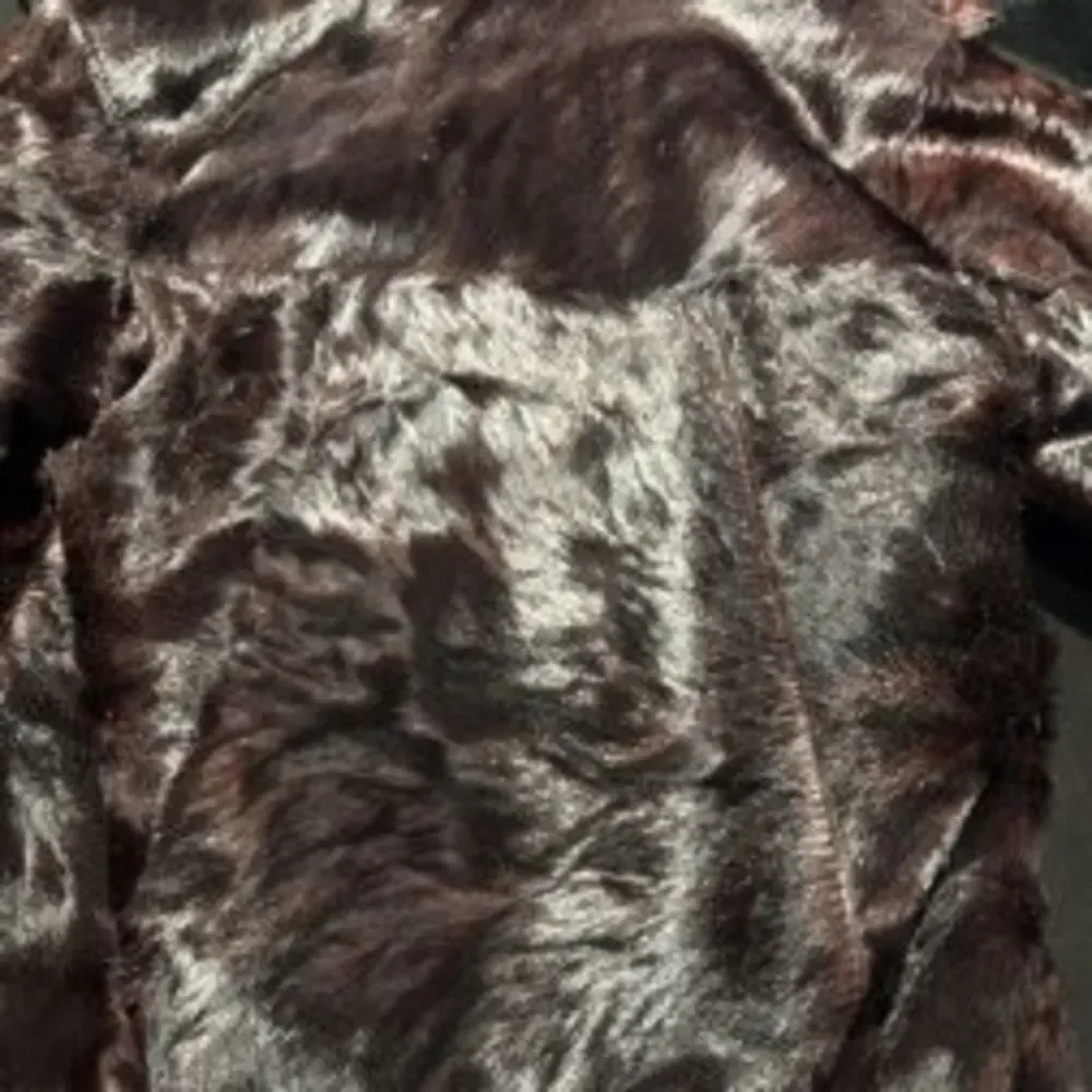Monk Fur Kids Jacket in Rich Brown